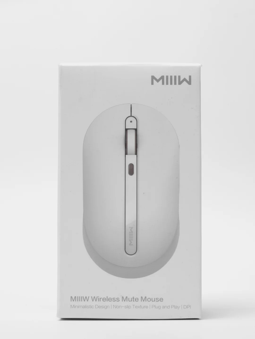 Белый беспроводная мышь Xiaomi MIIIW Wireless Office Mouse, MWWM01