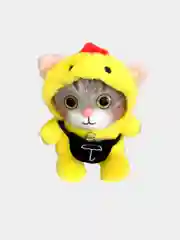 Черный игрушка мягкая  ,Котенок в кигуруми