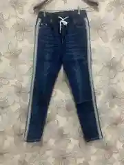 Алый джеггинсы на резинке