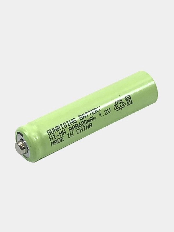 Аккумулятор Ni-MH AAA 600mah 1.2V SUNRISING (факт. 700mah)