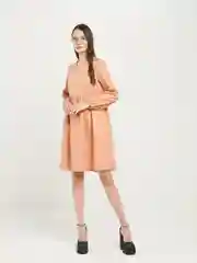 Бежевый платье женское