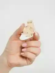 Горчичный значки деревянные "Веселые персонажи"