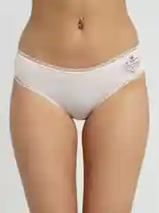 Коралловый меланж женские хлопковые трусы слипы