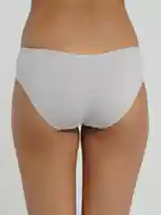Серый женские хлопковые трусы слипы