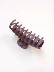 Фиолетовый каучуковый краб для волос