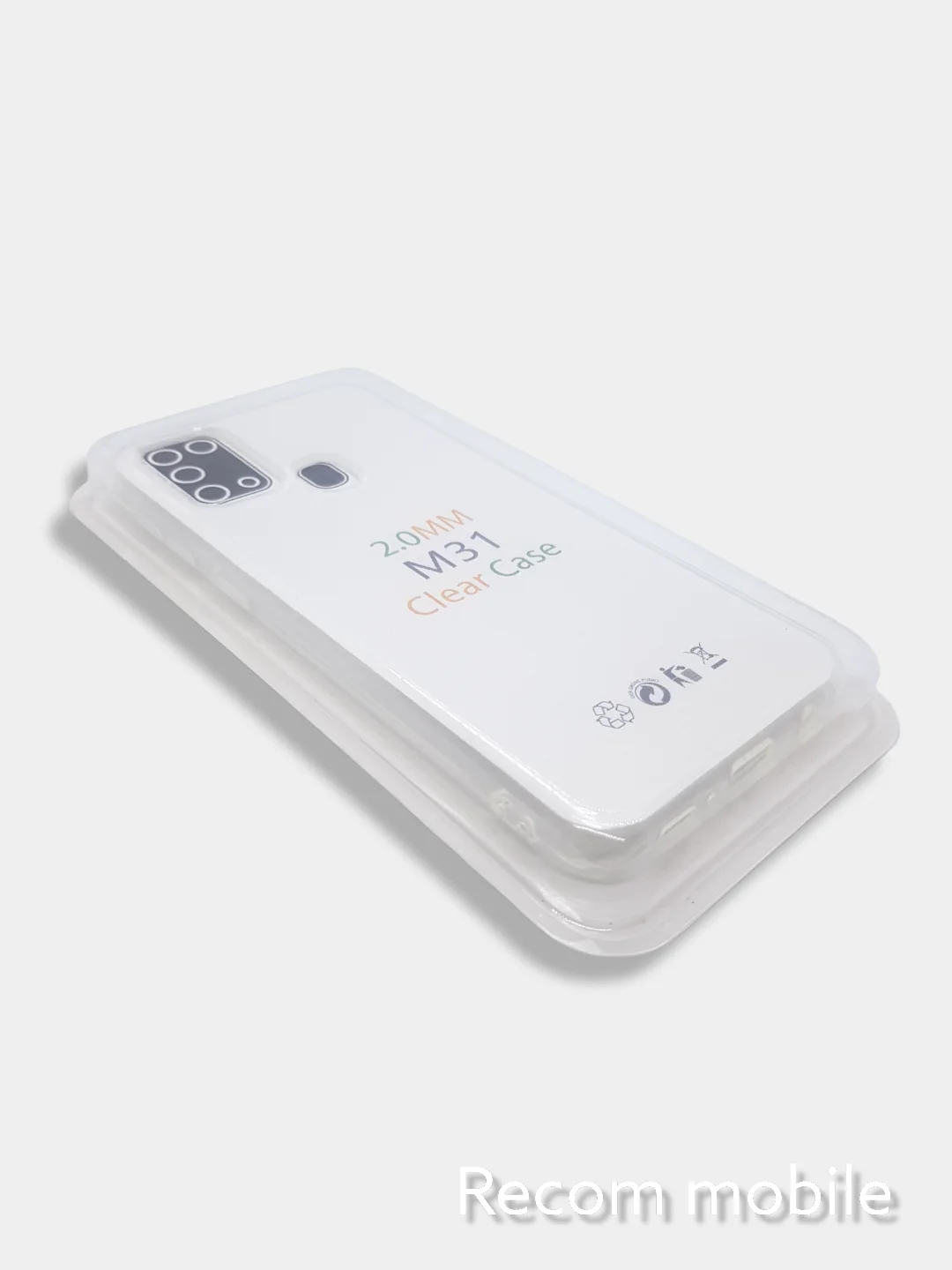 Прозрачный чехол Siliconе Case для Samsung M31 Cамсунг М31 soft touch