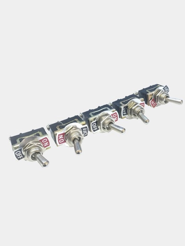 5 штук, тумблер KN3-101A, on-off вкл-выкл, 15A, 250VAC, 2 контакта