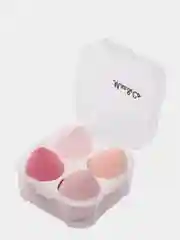 Розовый спонжи для косметики для макияжа  для лица Make up набор спонжи