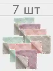 Конфетный салфетки тряпки для дома и кухни впитывающие из микрофибры