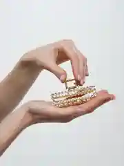 Золотой заколка-краб для волос
