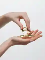 Алый заколка-краб для волос