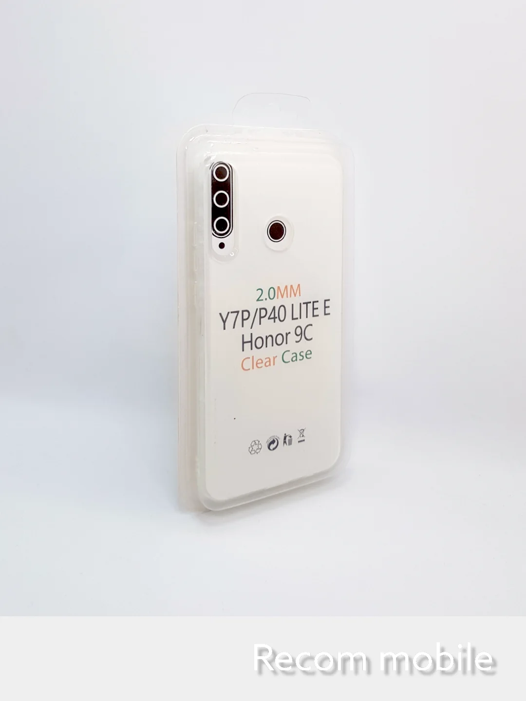 Прозрачный чехол с Soft-touch покрытием Honor 9C, Huawei P40 lite E, Huawei Y7P