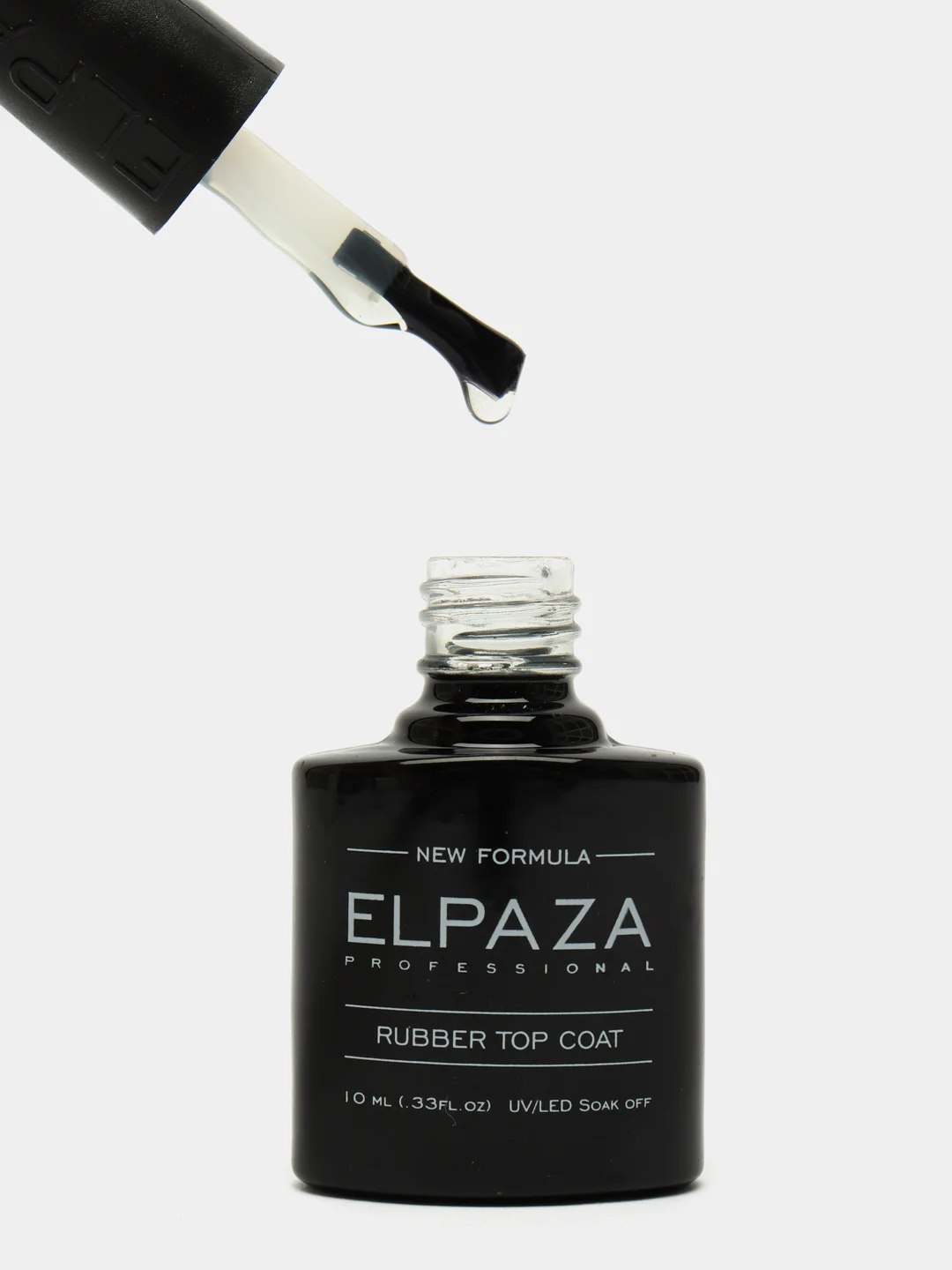 Топ каучуковый для ногтей RUBBER TOP ELPAZA, 10 мл