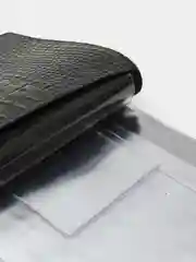 Черный органайзер для документов А4 Smart Folder, на 4 комплекта