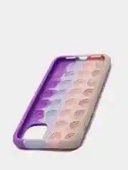 Пурпурный чехол Apple iPhone X, XS, 7, 8, 11, 11 Pro, 12, 12 Pro, 12 Pro Max Pop it поп ит popit