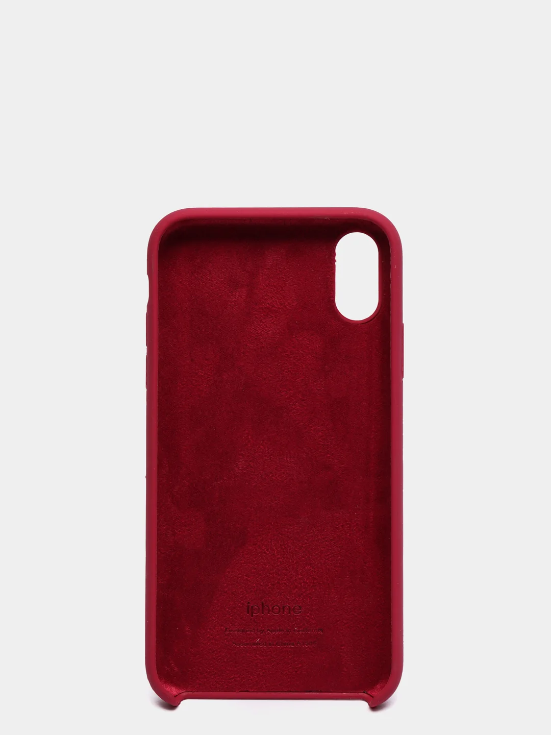 Фуксия чехол Silicone Case для IPhone XR