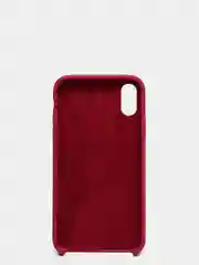 Фуксия чехол Silicone Case для IPhone XR