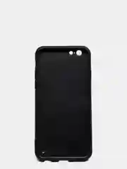 Красный дизайнерский чехол на iPhone с оленем