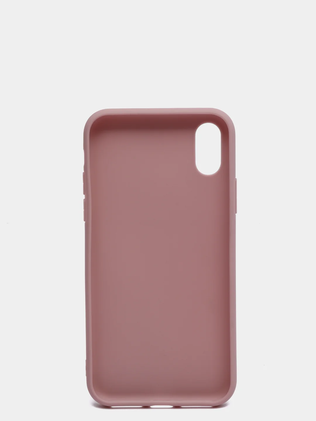 Лавандовый чехол для Apple iPhone X / XS силиконовый, 14 цветов