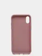 Лавандовый чехол для Apple iPhone X / XS силиконовый, 14 цветов
