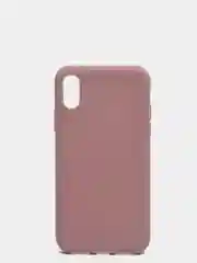 Лавандовый чехол для Apple iPhone X / XS силиконовый, 14 цветов