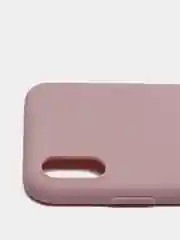 Лавандовый чехол для Apple iPhone X / XS силиконовый, 14 цветов
