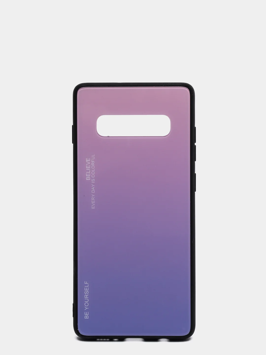 Конфетный градиентный чехол из закаленного стекла для Samsung S10/S20/A51/A71/S9/A01/A50/A20/A70