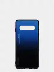 Синий градиентный чехол из закаленного стекла для Samsung S10/S20/A51/A71/S9/A01/A50/A20/A70