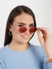 Красный солнцезащитные очки
