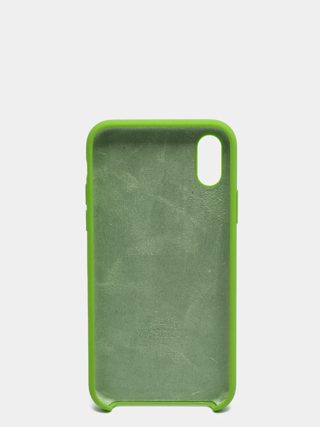 Лайм чехол Silicon Case для iPhone X/XS