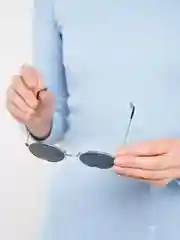Серый солнцезащитные очки