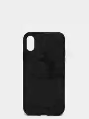Черный дизайнерский чехол на iPhone с конем