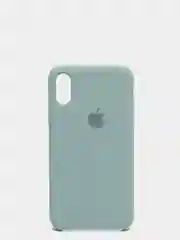 Мятный чехол Silicon Case для iPhone X/XS