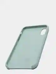 Мятный чехол Silicon Case для iPhone X/XS