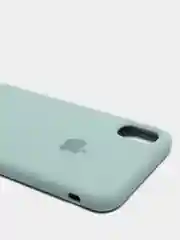 Мятный чехол Silicon Case для iPhone X/XS