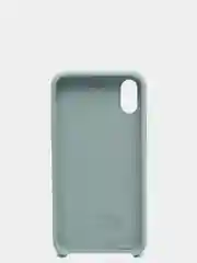 Мятный чехол Silicon Case для iPhone X/XS