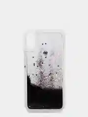 Черный чехол силиконовый стразами