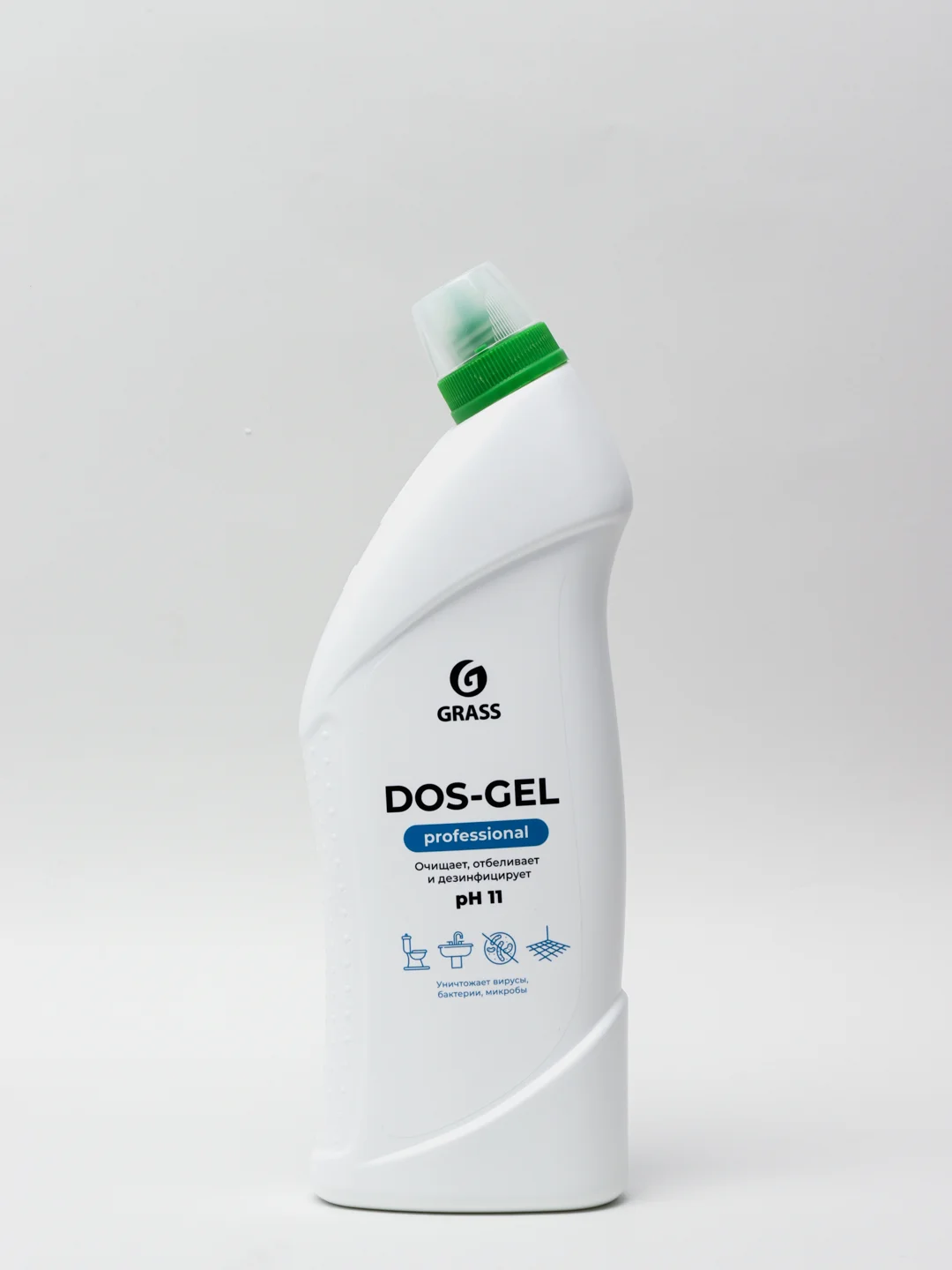 Дезинфицирующий чистящий гель "DOS-Gel" Professional, флакон 750 мл