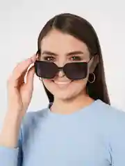 Черный солнцезащитные женские очки