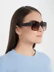 Хаки солнцезащитные женские очки