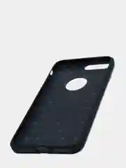 Темно-синий чехол силиконовый темный для iPhone