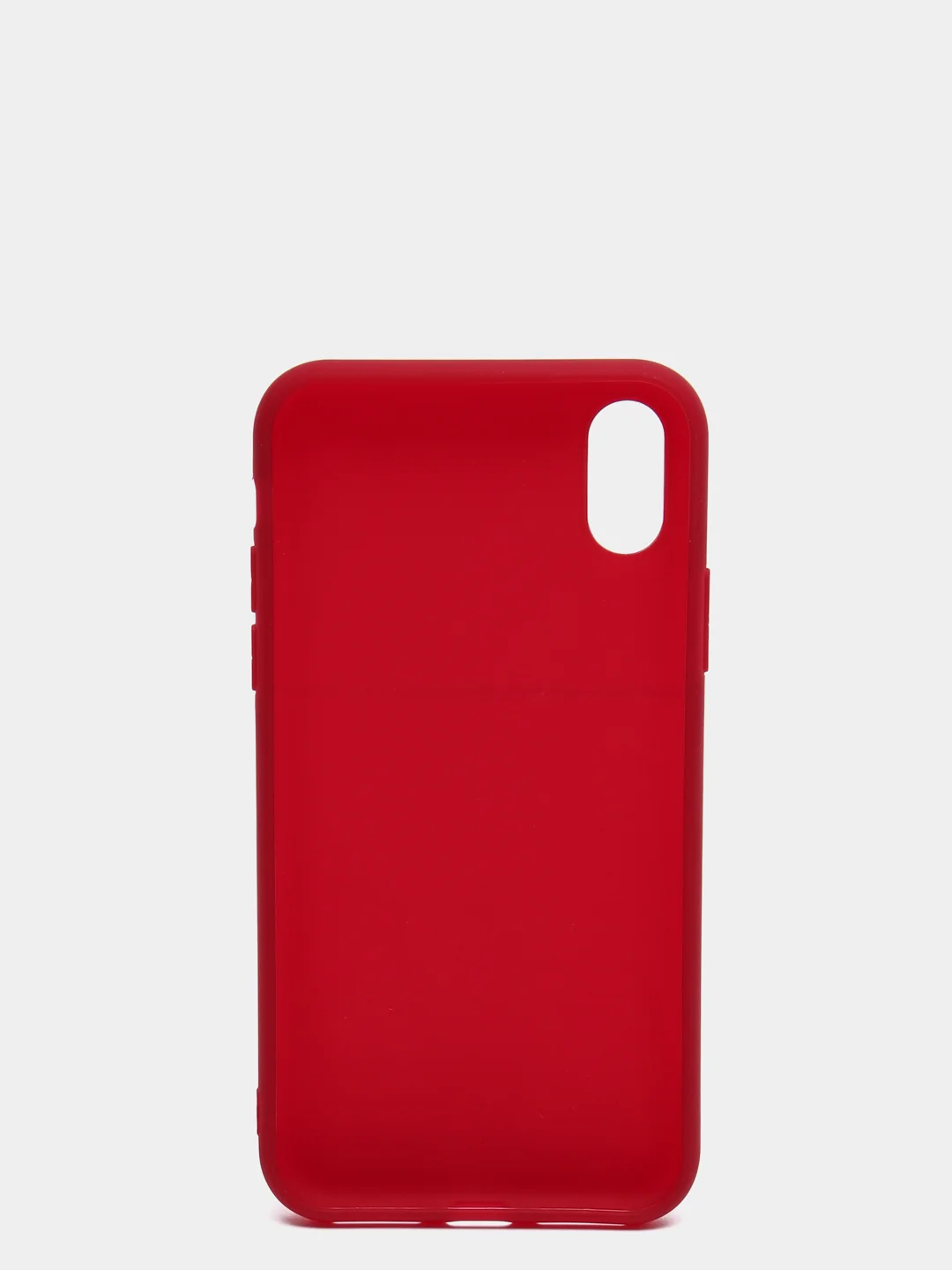 Багровый чехол для Apple iPhone X / XS силиконовый, 14 цветов