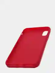 Багровый чехол для Apple iPhone X / XS силиконовый, 14 цветов