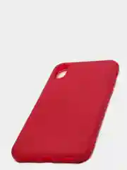 Багровый чехол для Apple iPhone X / XS силиконовый, 14 цветов