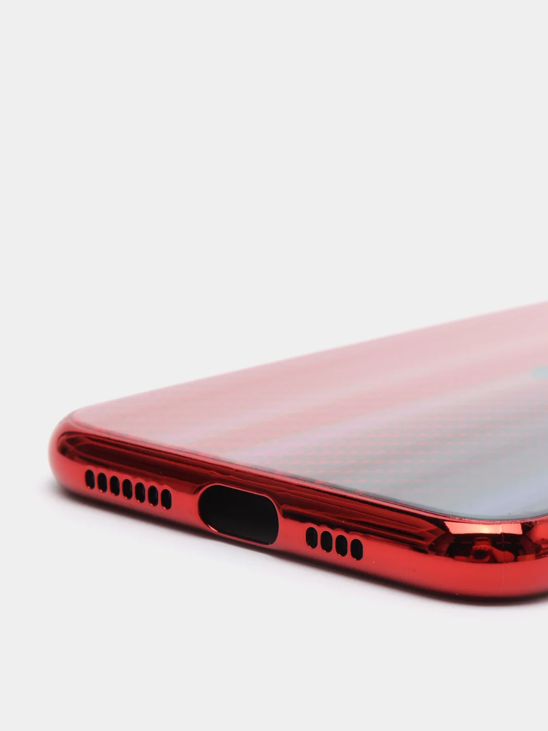 Красный градиент чехол из закаленного стекла iPhone 11, 11 PRO, 11pro max, 12, 12pro