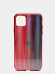 Красный градиент чехол из закаленного стекла iPhone 11, 11 PRO, 11pro max, 12, 12pro
