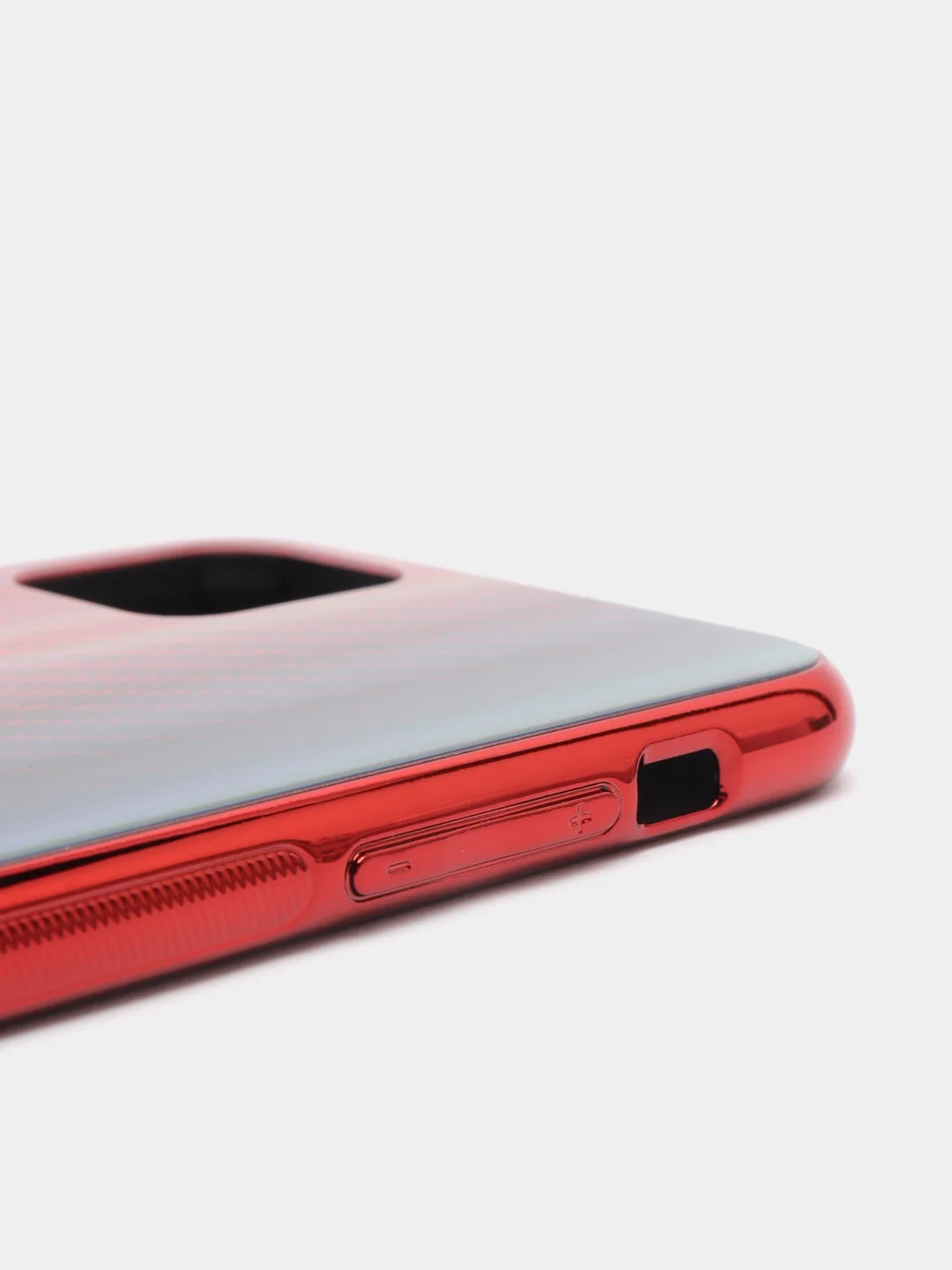Красный градиент чехол из закаленного стекла iPhone 11, 11 PRO, 11pro max, 12, 12pro