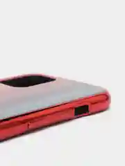 Красный градиент чехол из закаленного стекла iPhone 11, 11 PRO, 11pro max, 12, 12pro