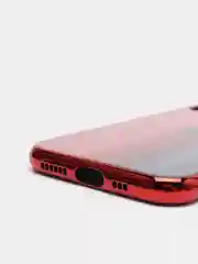 Красный градиент чехол из закаленного стекла iPhone 11, 11 PRO, 11pro max, 12, 12pro