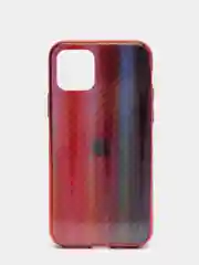 Красный градиент чехол из закаленного стекла iPhone 11, 11 PRO, 11pro max, 12, 12pro